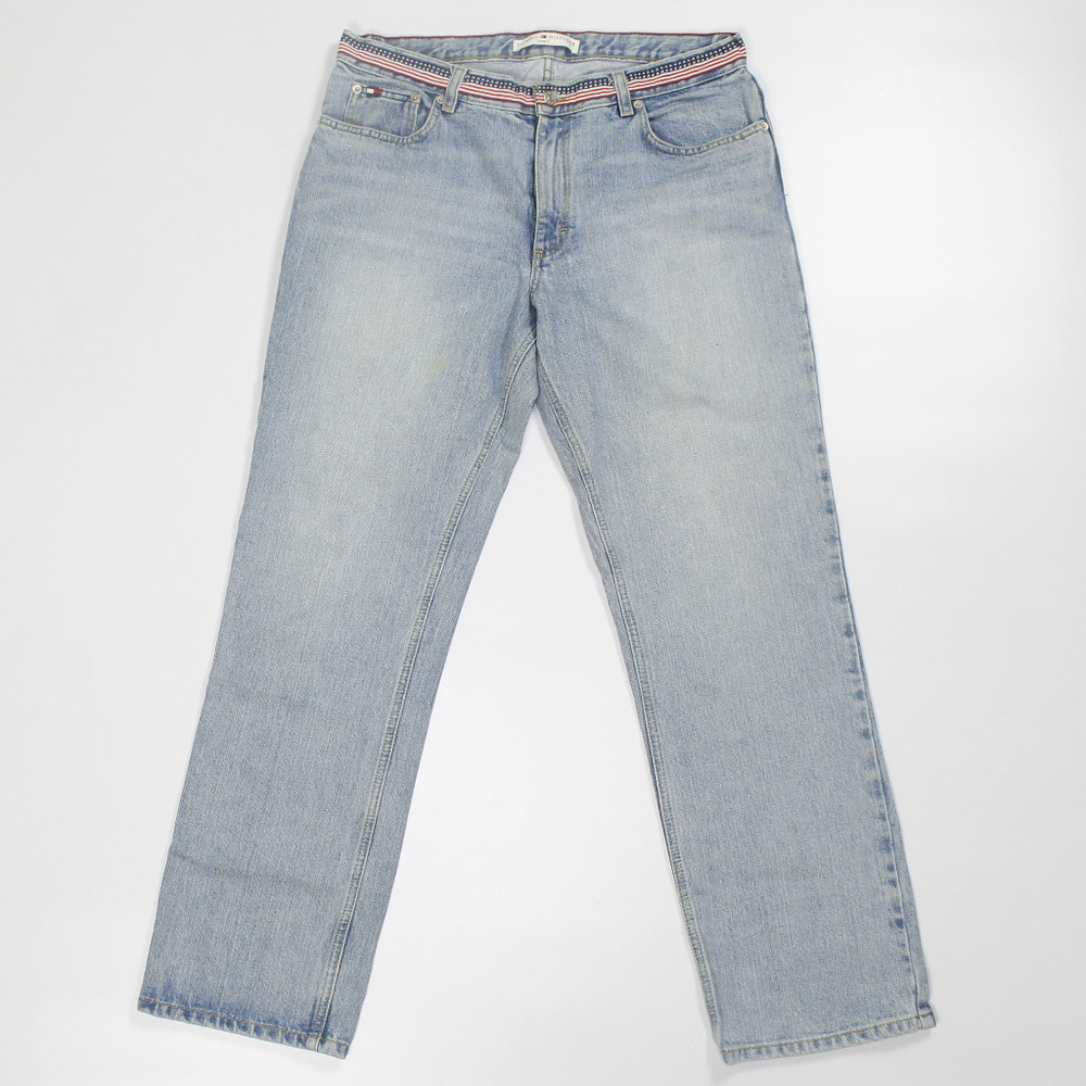 Tommy Hilfiger 90s Mom Jeans Women Sz 12 Flag